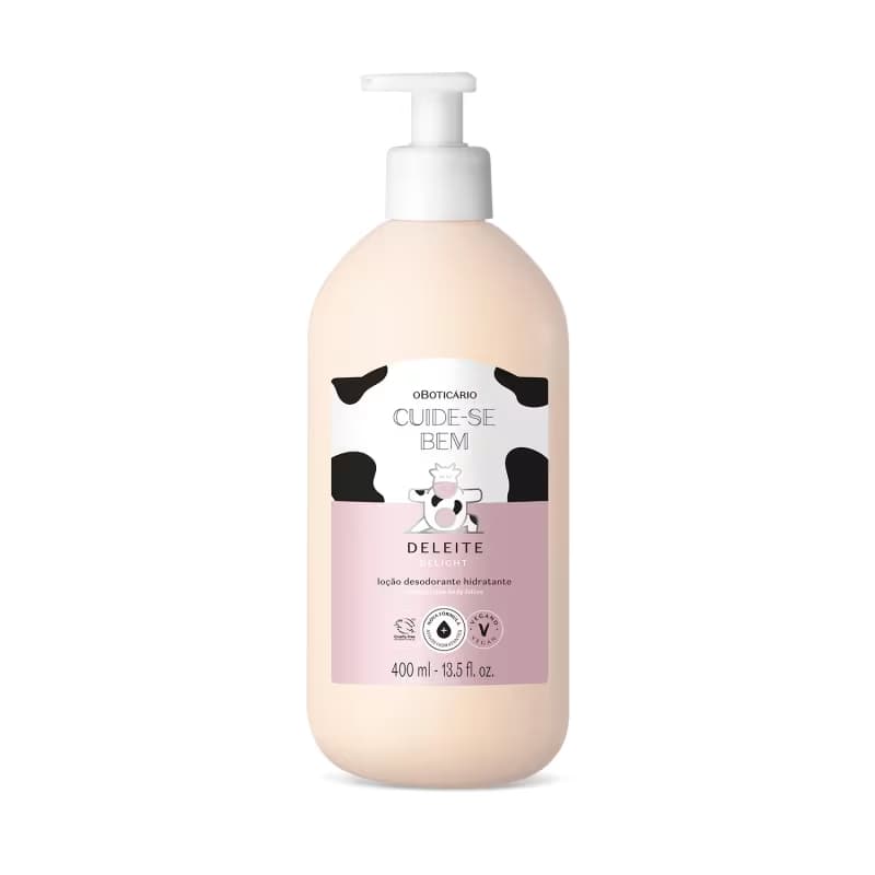 Hidratante Corporal Cuide-se Bem Deleite 400ml O Boticário Creme Hidratante Original
