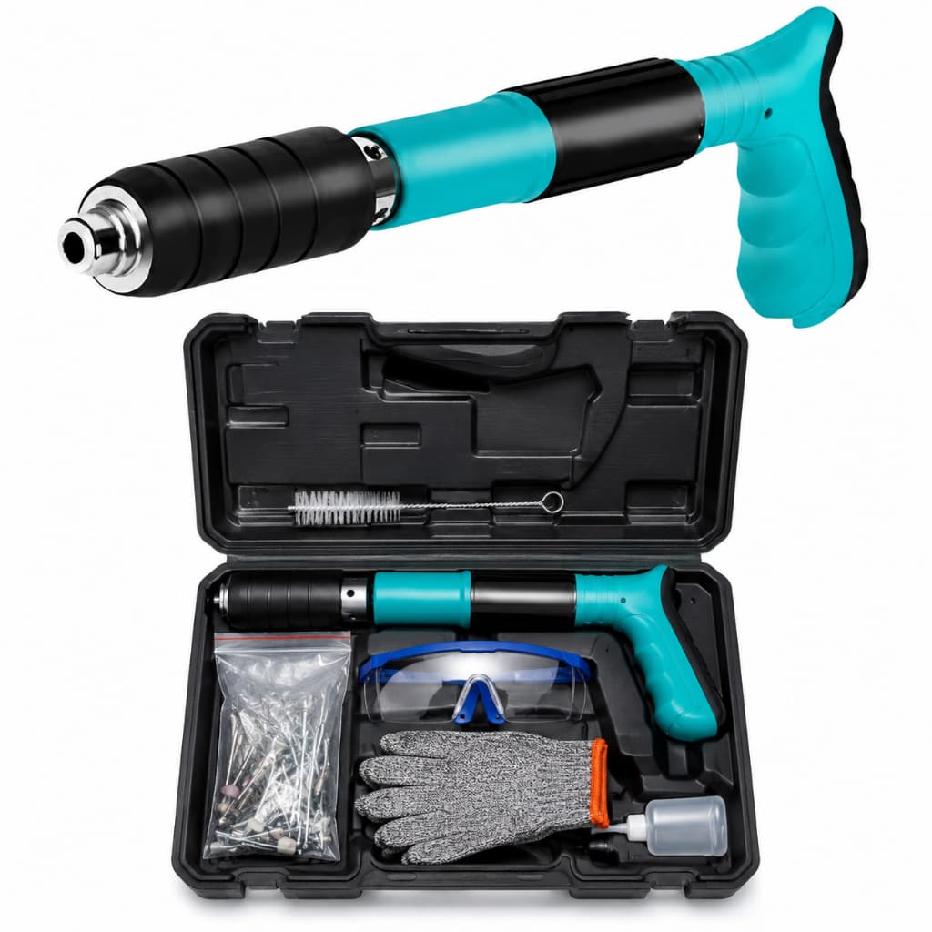 Kit Pistola de Fixação Finca Pino Manual + Acessórios Completo