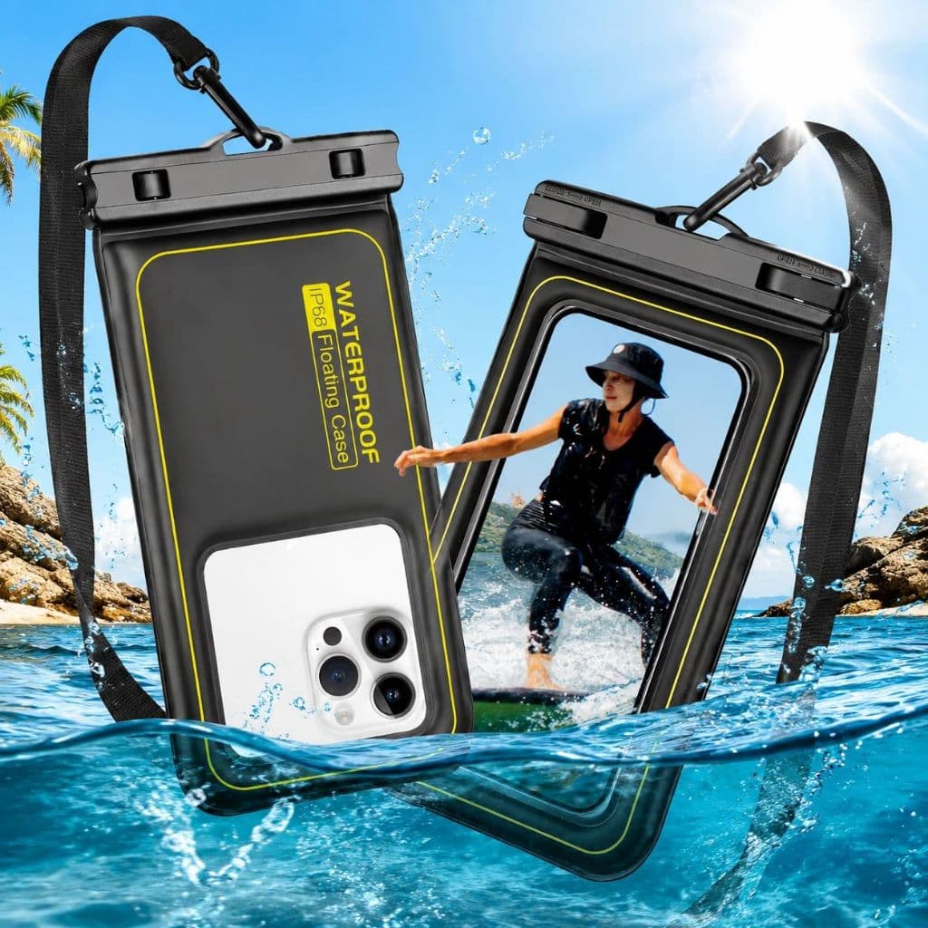 Capa Bolsa A Prova Dágua Impermeável Ip68 P Universal Para Celular Chuvapara Celular, Iphone, Samsung , Com Cordão