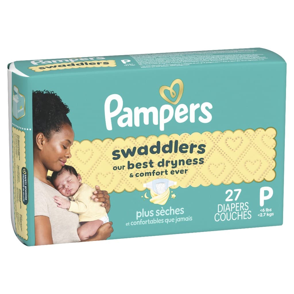 Fralda Pampers Premiee Swadlers Prematuro Tam P