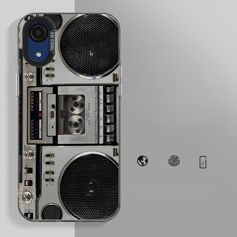 Capa de celular compatível com Samsung Galaxy A03 Core.Capa de celular com estilo retrô, nostálgico.