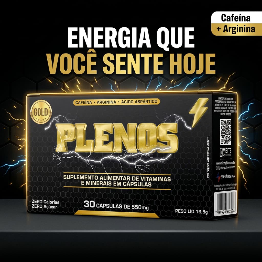 Plenos Gold Suplemento Vitaminico Multivitaminico - Vitamina para Homem Vitamina para Mulher Energia Disposição