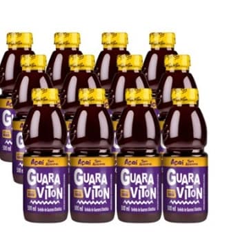 Guaraviton Zero Açucar Açaí 500ml com 12un