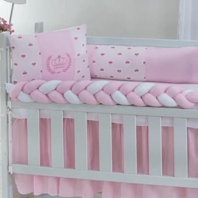 Kit Berço Menino e Menina Kit 6 Peças Segurança e Conforto para o Bebê