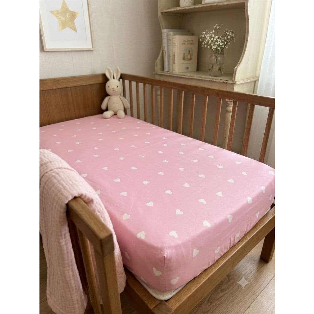 Kit Lençol de Elástico para Berço Americano ou Nacional Bebê Infantil Enxoval Cama de Berço Confortável