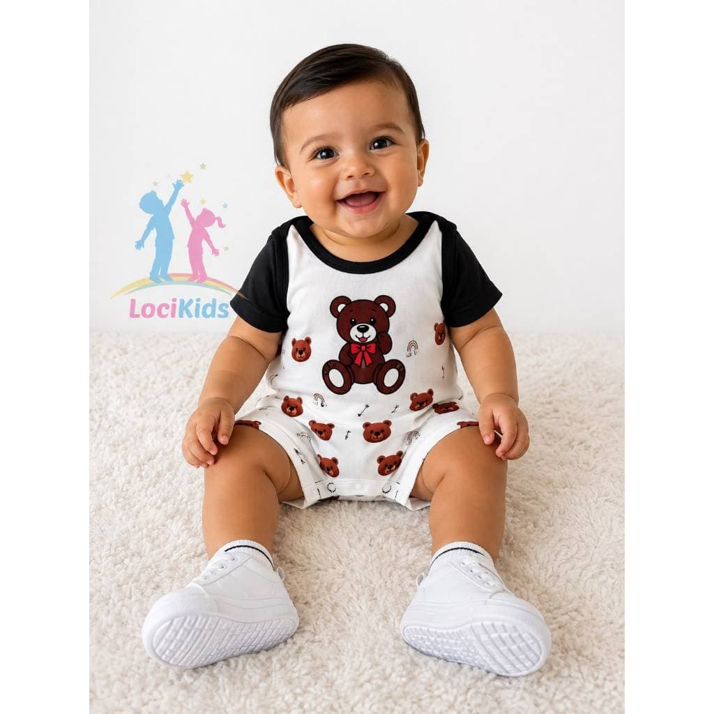 Kit macacão de bebê menino + camiseta roupa de bebê verão macacão bebê menino recém nascido enxoval