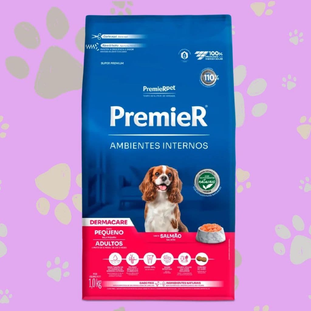 Ração Para Cachorros Ambientes Internos Dermacare 2,5kg - Premier