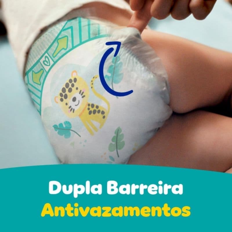 Kit 19 Fraldas Pampers Confort Sec Tamanho M Novas Sem Embalagem