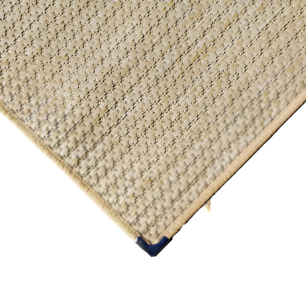 Tapete Antiderrapante Para Sala Escritório Sisal Quarto Bege Lancer