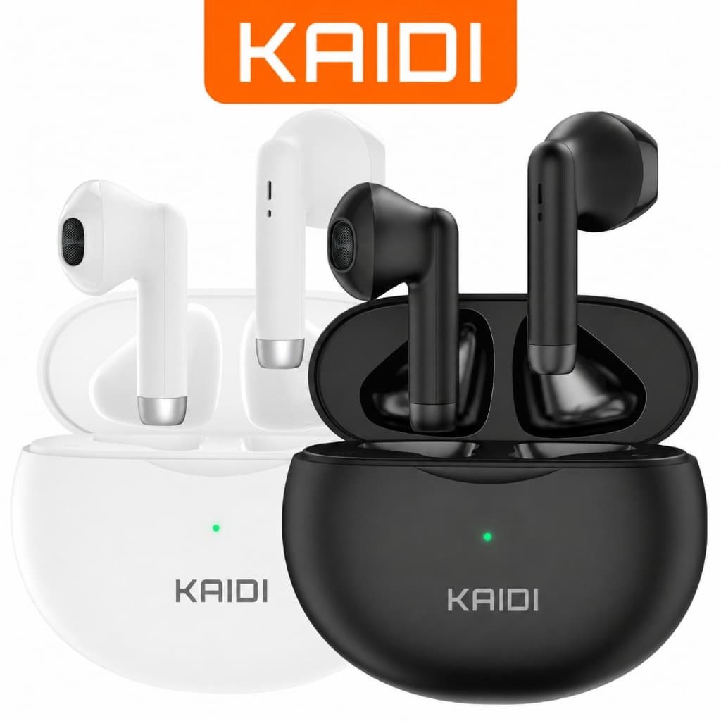 Fone de Ouvido Sem Fio Bluetooth TWS KAIDI KD-770 com Bluetooth 5.4