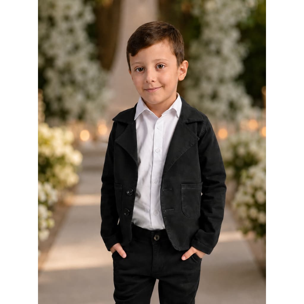 Blazer Social Infantil Casamento Batizado De 1 Ao 16 Anos Varias Cores