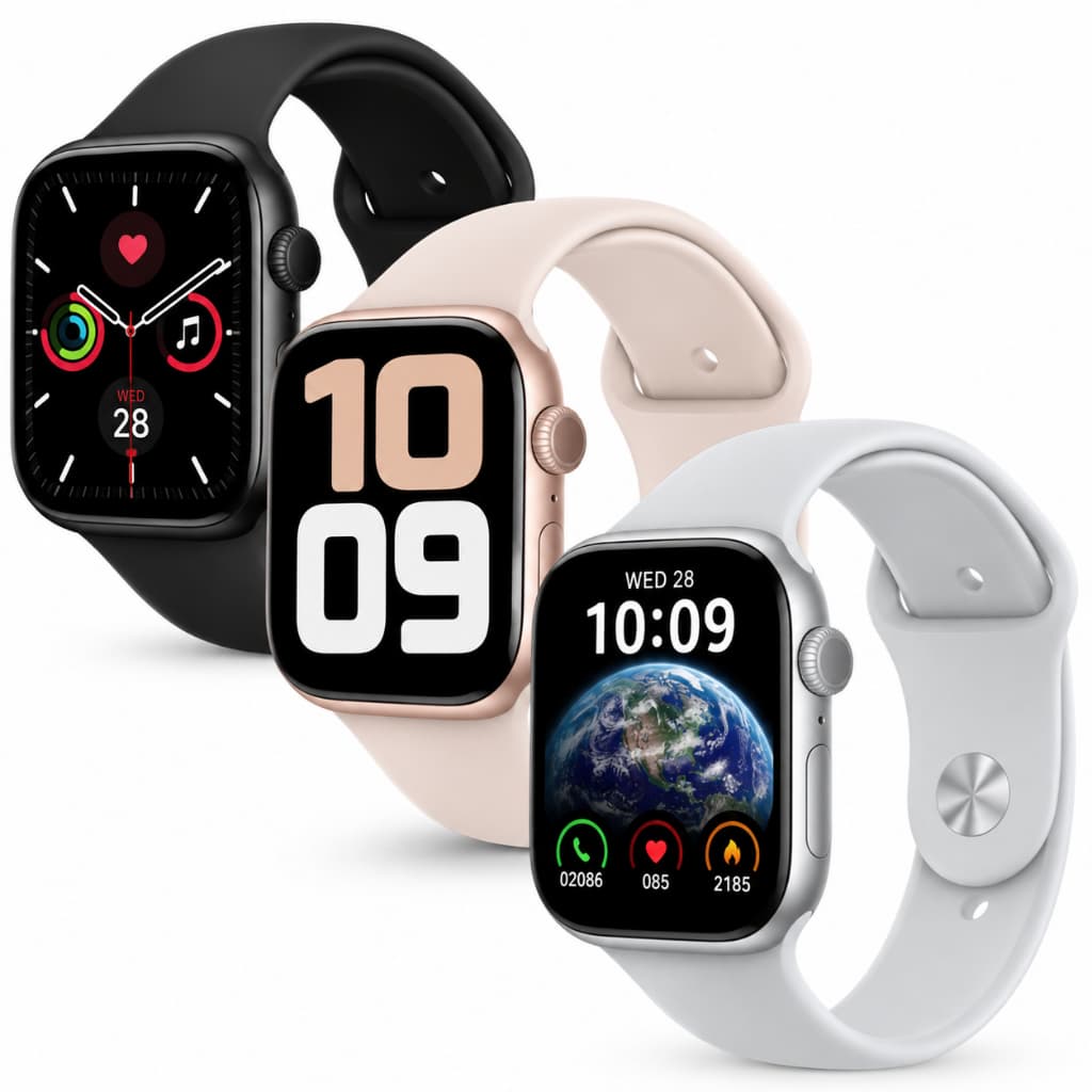 Smartwatch S11 Mini 40MM  Feminino Infantil Relógio Inteligente Amoled Notificações de WhatsApp GPS Monitora Saude