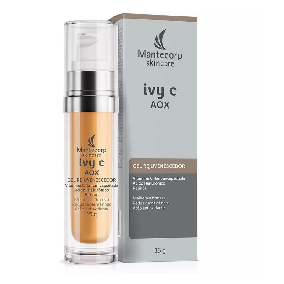 Mantecorp Ivy C AOX Gel Rejuvenescedor 15g Vitamina C + Retinol Original