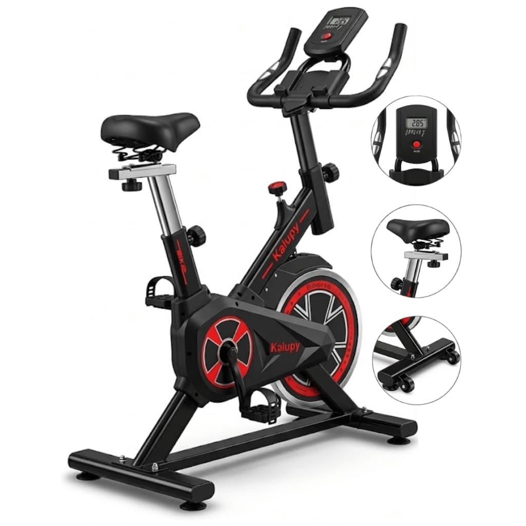 Bicicleta Ergométrica Spinning Academia Kalupy Musculação Cardio Casa 120kg Bike Profissional
