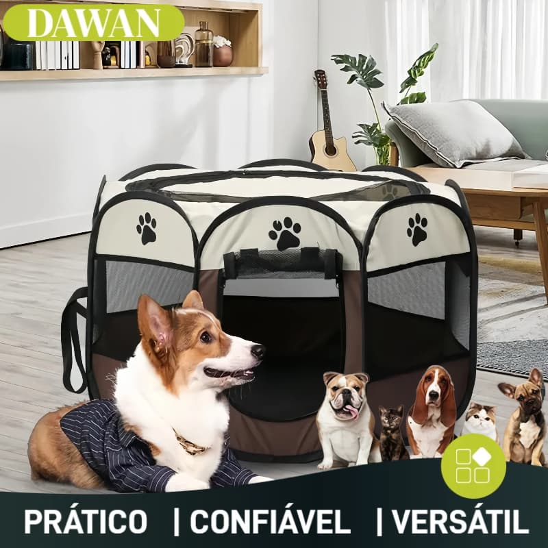 Casinha Para Pets Gatos Grande Dobrável Portátil 3 Cores externa de fácil operação para cachorros e gatos