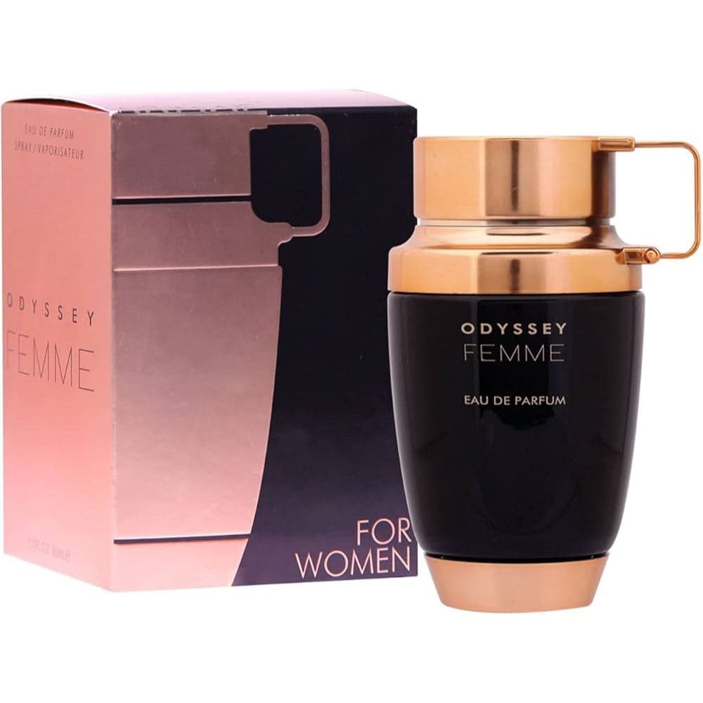 Perfume Arabe Odyssey Femme Original Feminino EDP Alta Fixação Longa Duração Importado