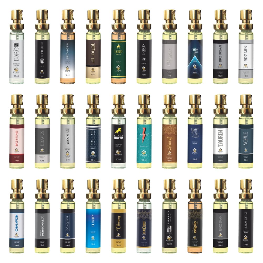 Perfume Zyone Masculino 10ml Alta Fixação Essência Importada Parfum