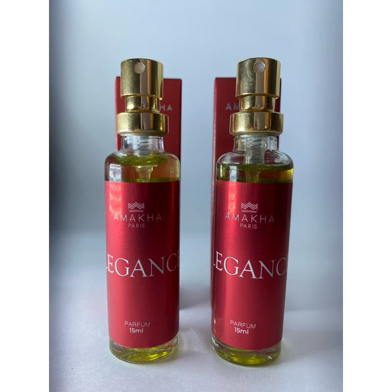 Kit 2 Perfumes Feminino Elegance Amakha Paris 15ml | Alta Fixação | Inspirado em Importado