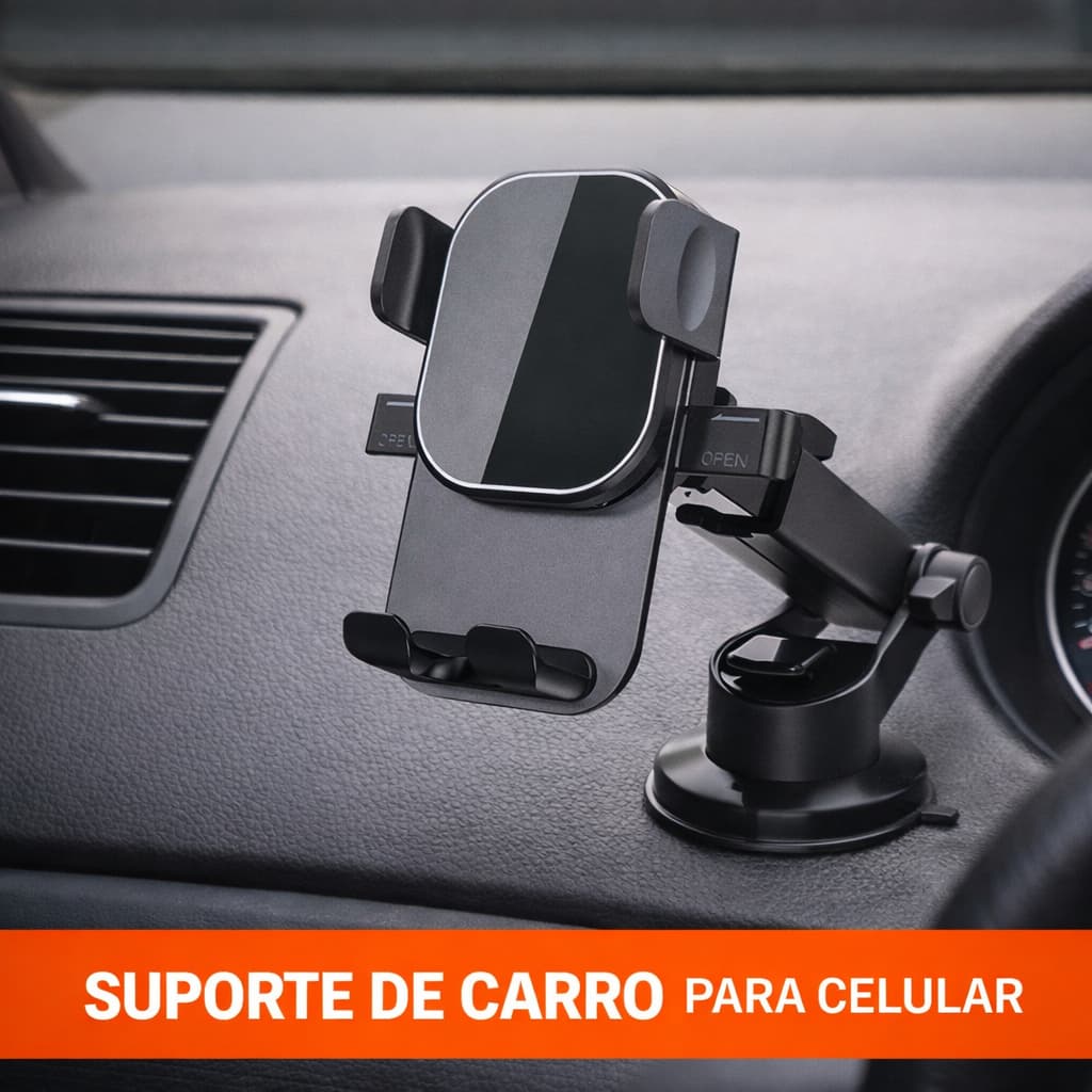 suporte celular melhor preço universal Articulado com ventosa e Rotação De 360 Graus