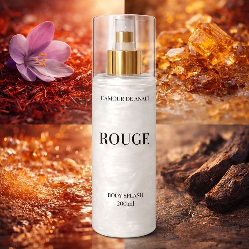 Bodysplash Feminino Rouge  - L'amour de Anali - inspiração em importados - colônia feminina - spray corporal femino