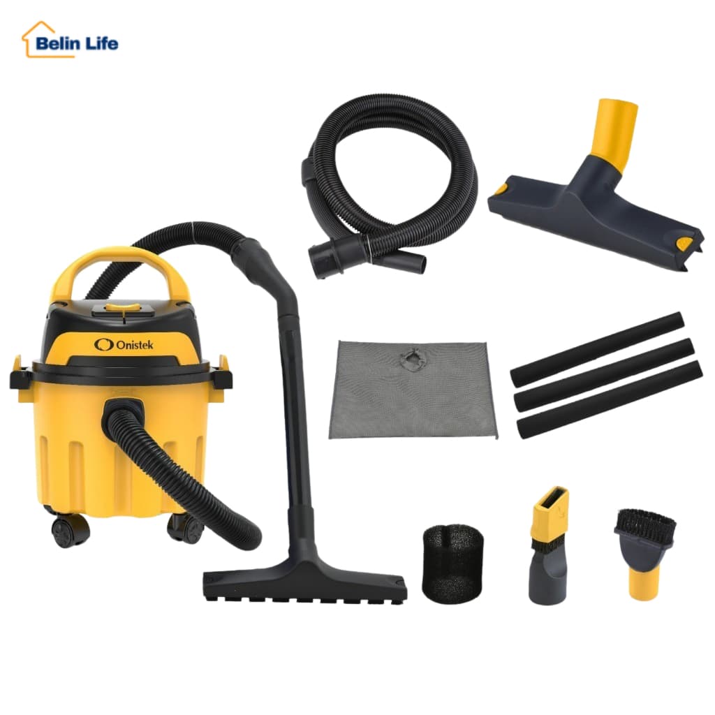 Aspirador de Pó e Água 3 em 1 Potente 1400W Função Soprador 10L Profissional Portátil 127V ou 220V