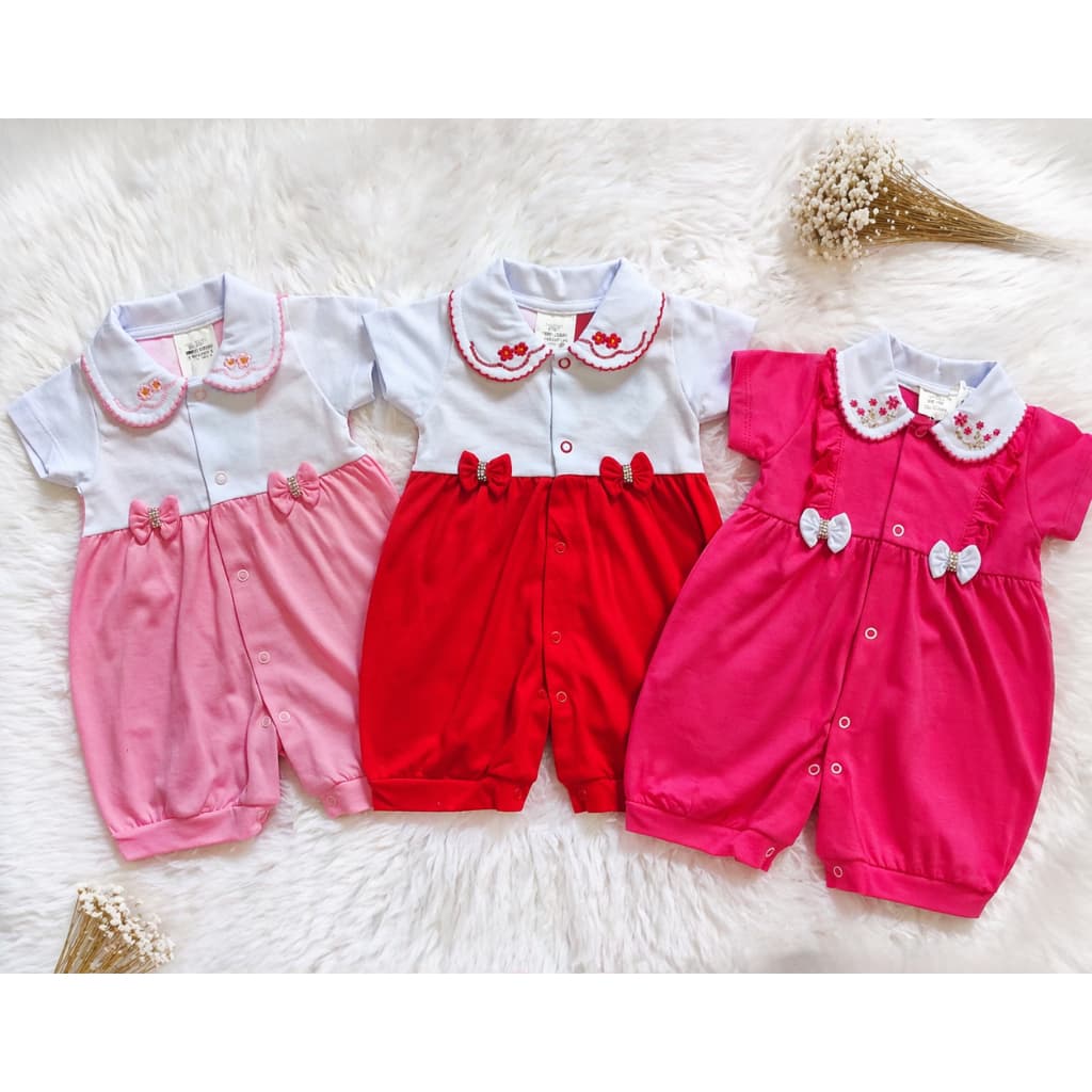 Macacão Bebe Body Banho de Sol Bebe Menina Malha Minimalista Roupa Bebe