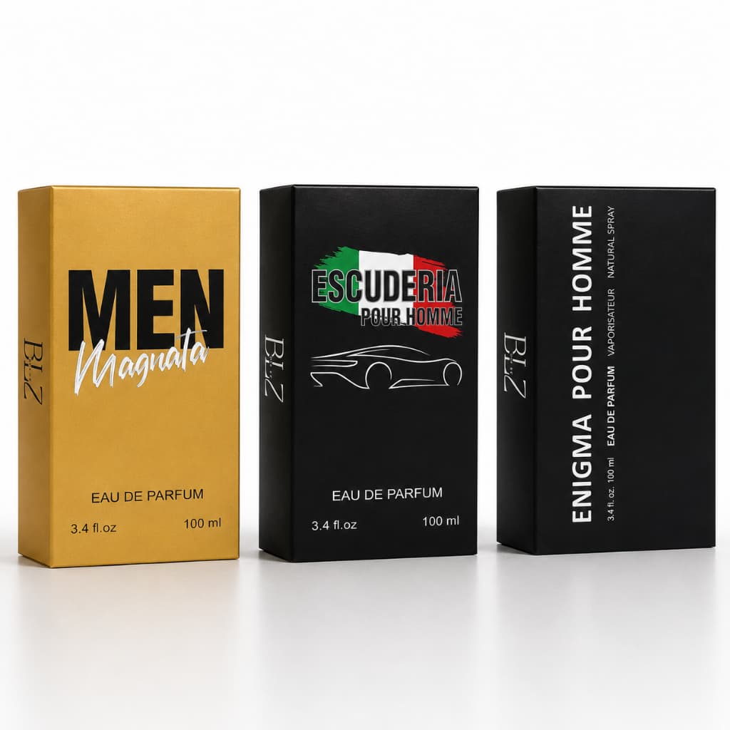 Kit Com 03 Perfumes Masculinos Referência Importada 100ml - Beleza Que Só