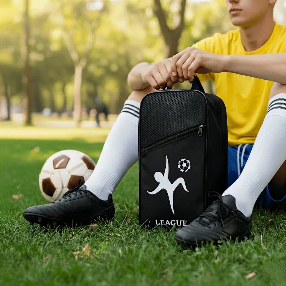 Bolsa Porta Chuteira Masculina Calçado Tenis G Futebol Esporte Academia Treino Grande Brasil