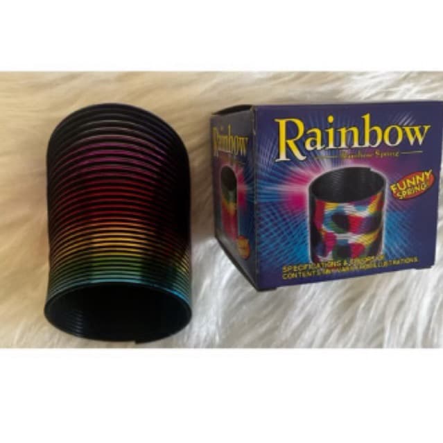 Brinquedo Mola Maluca grande Colorida Brinquedos Educativo Dia Das Crianças
