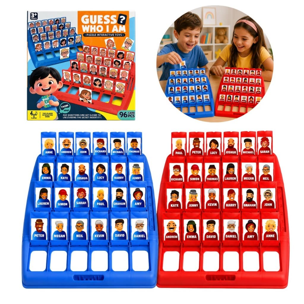 Jogo Tabuleiro Educativo Quem Sou Eu? Cartas De Adivinhar