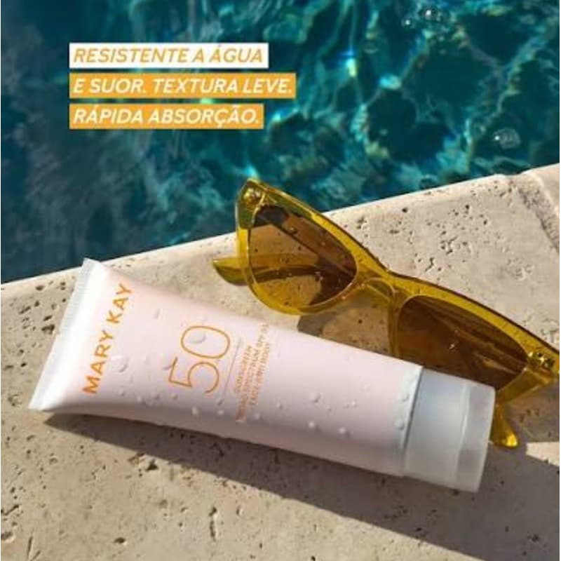 Protetor Solar Mary Kay FPS 50 – Proteção Facial e Corporal UVA/UVB (original)
