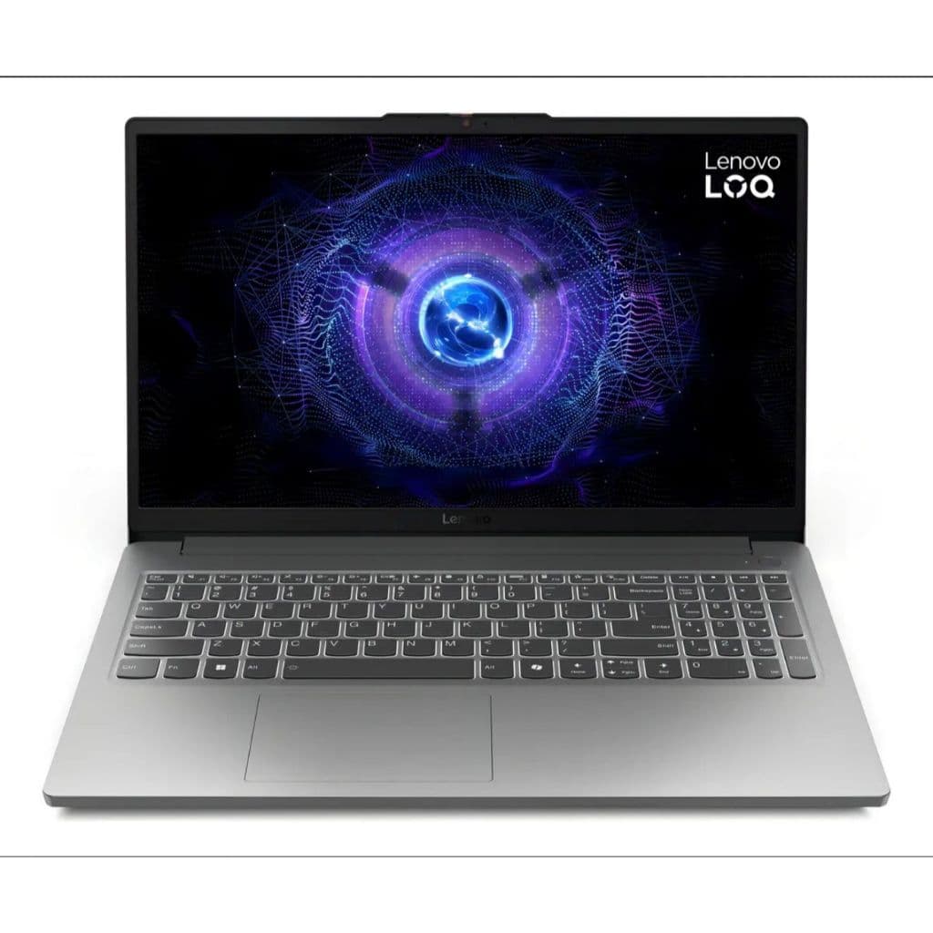 Notebook Gamer Lenovo LOQ-e 15iax9e Intel Core i5-12450hx 8gb 512gb Ssd Rtx 3050 Linux 15.6  Luna Grey