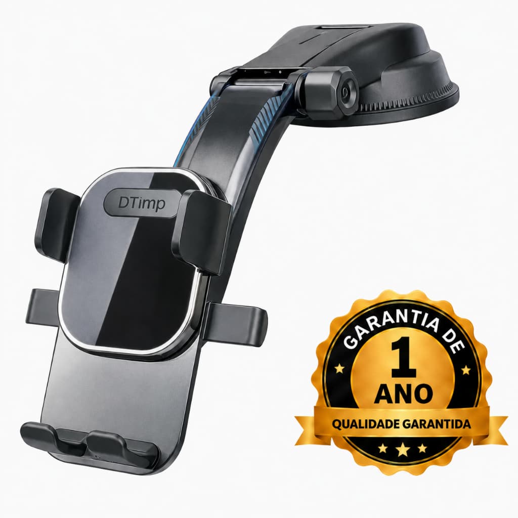 Suporte Veicular 360° Para Celular Automotivo Carro Painel Mesa Retrovisor Dtimp