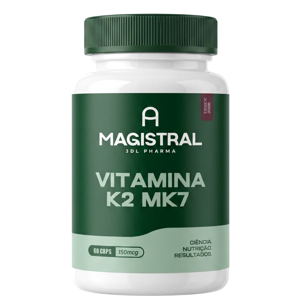 Vitamina K2 Mk7 150mcg Original Pura Natural A Magistral Vitaminas Suplementos