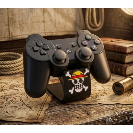 Suporte Universal simples para Controle de Video Game - One Piece Chapéu de Palha Luffy