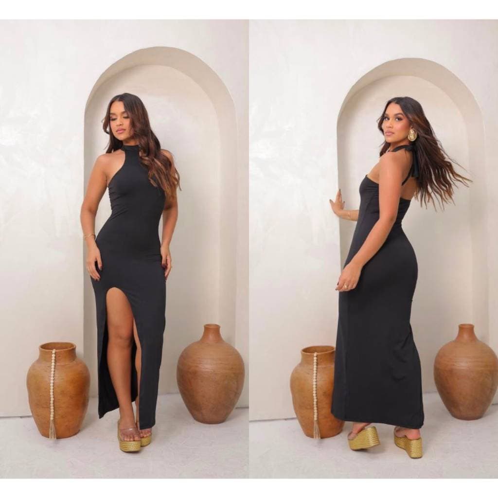 vestido longo em suplex vestido longo suplex vestido longo regata vestido regata feminino