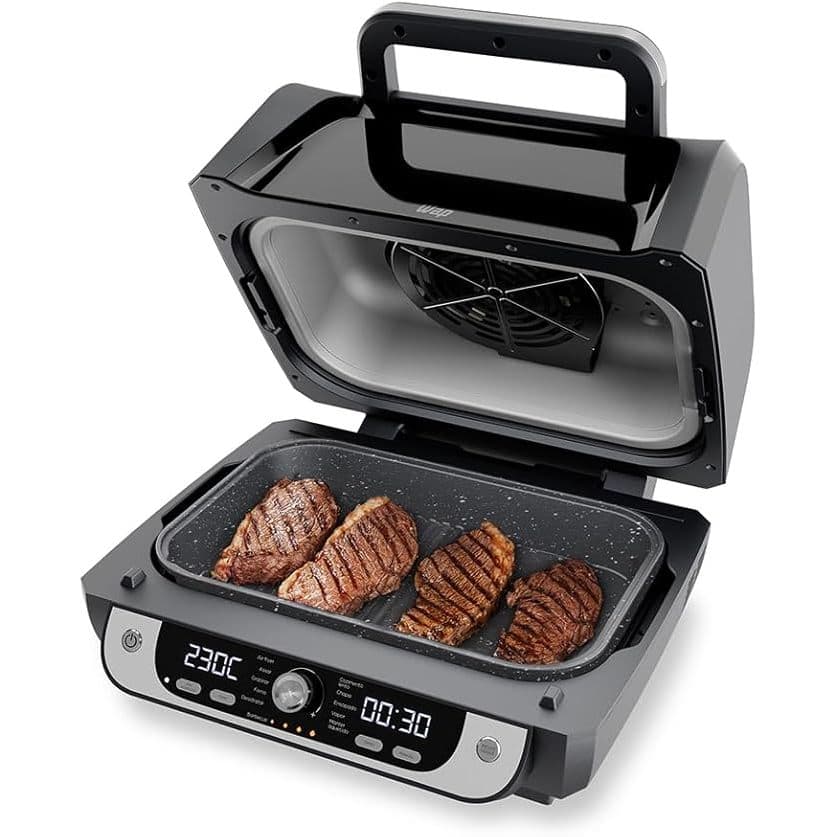 WAP Fritadeira Elétrica Air Fryer Barbecue Digital 12 em 1, 10 Litros, 4 Níveis de Temperatura, 1800W 220VLJ