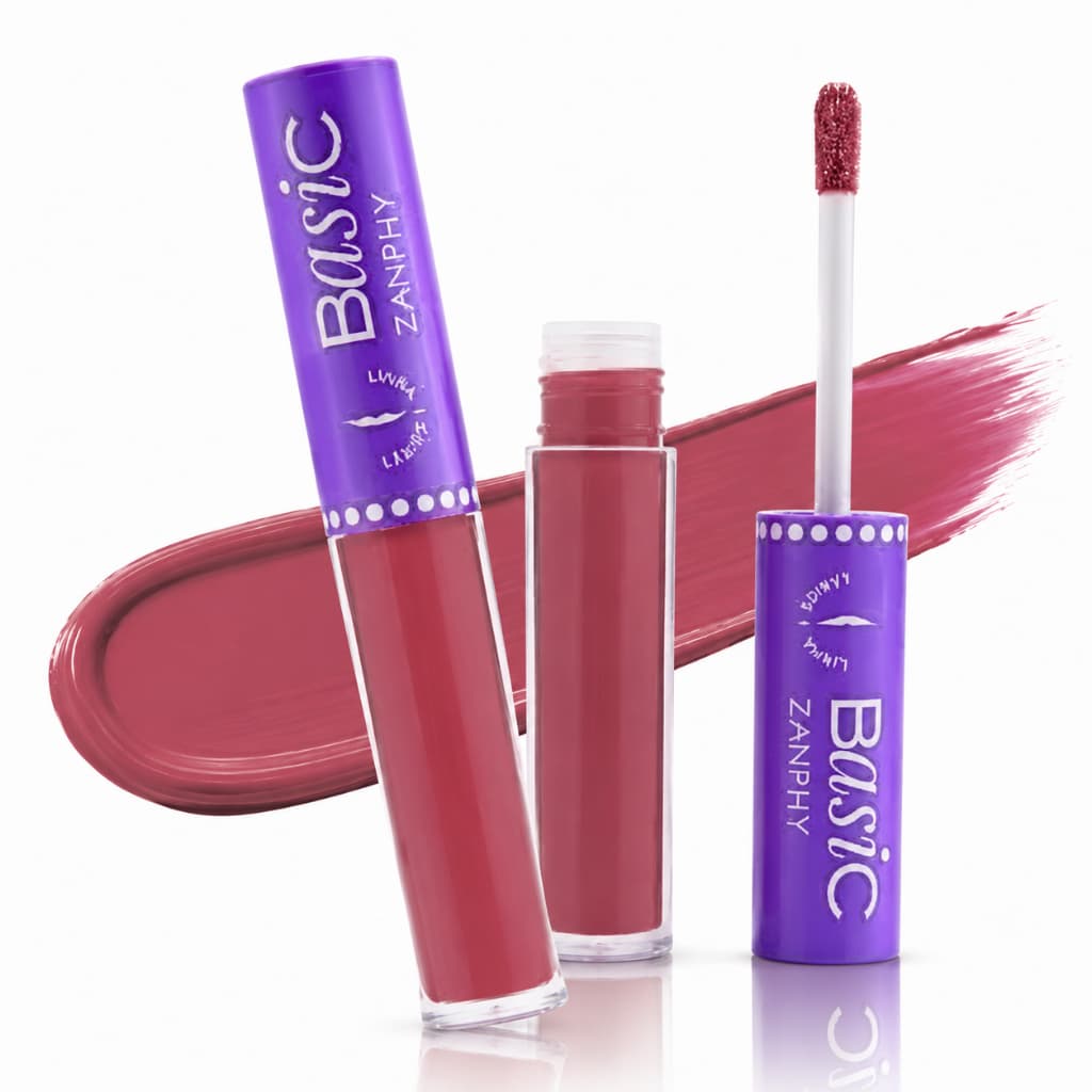 Batom Líquido Matte Zanphy Longa Duração Não Transfere Vegano 4ml