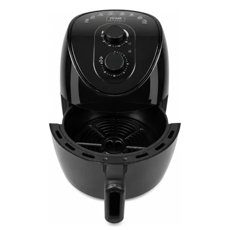 Fritadeira Air Fryer Home Land 4L Preta Sem Óleo 220v