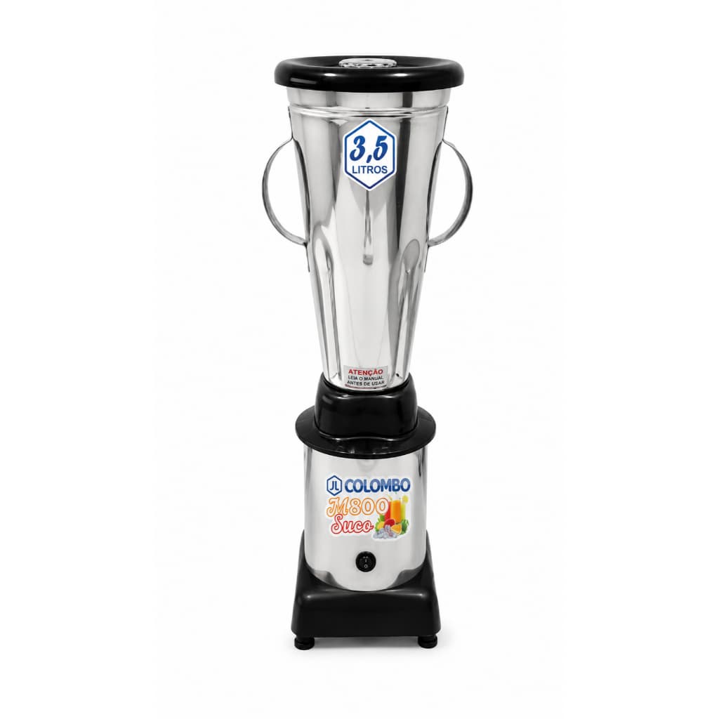 Liquidificador Inox 3,5 litros 127v  Profissional Industrial Potente Suco Bar Restaurante