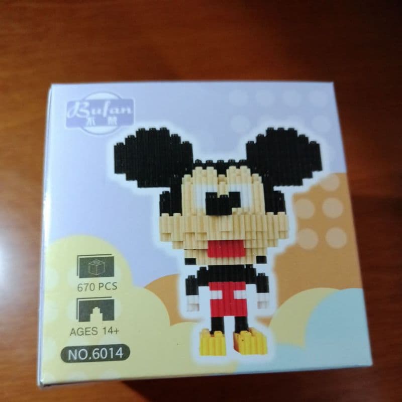 BLOCO DE MONTAR LEGO MICKEY
