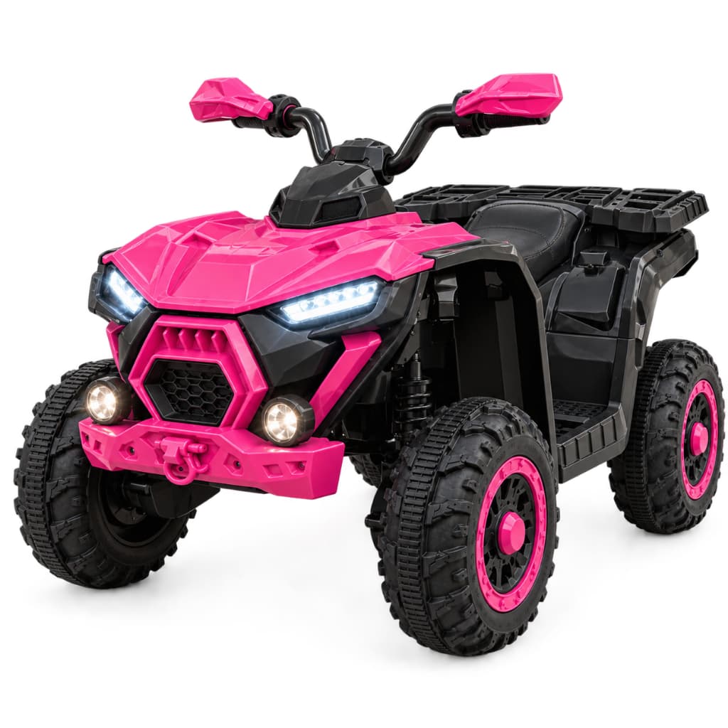 Quadriciclo 4x4 Carrinho Jeep Elétrico Infantil com Controle Remoto Luzes LED e Som até 30kg