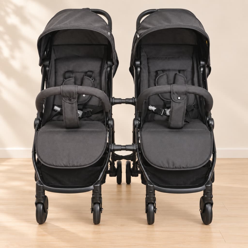 Trio de Conectores para unir 2 carrinhos iguais para  gemeos