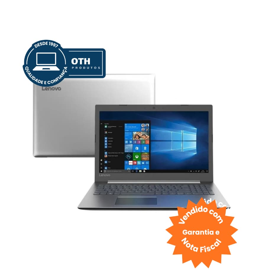 Notebook Lenovo, IdeaPad 330, Tela 15.6", Intel Core i5, 8GB, SSD-240GB - Usado