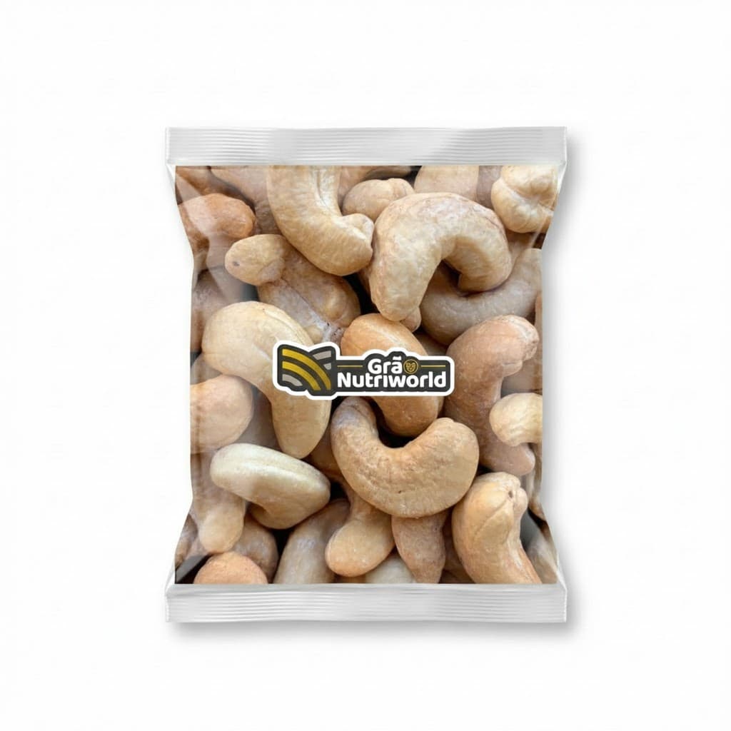 Castanha De Caju W1 Torrada Sem Sal Snack Saudável 200g 500g 1kg