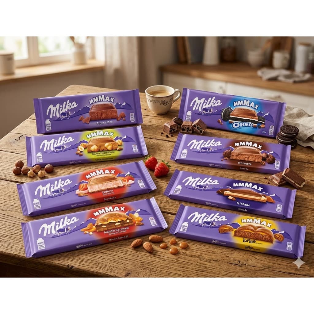 Milka Chocolate 190g a 300g Grande Importado | Escolha o Sabor