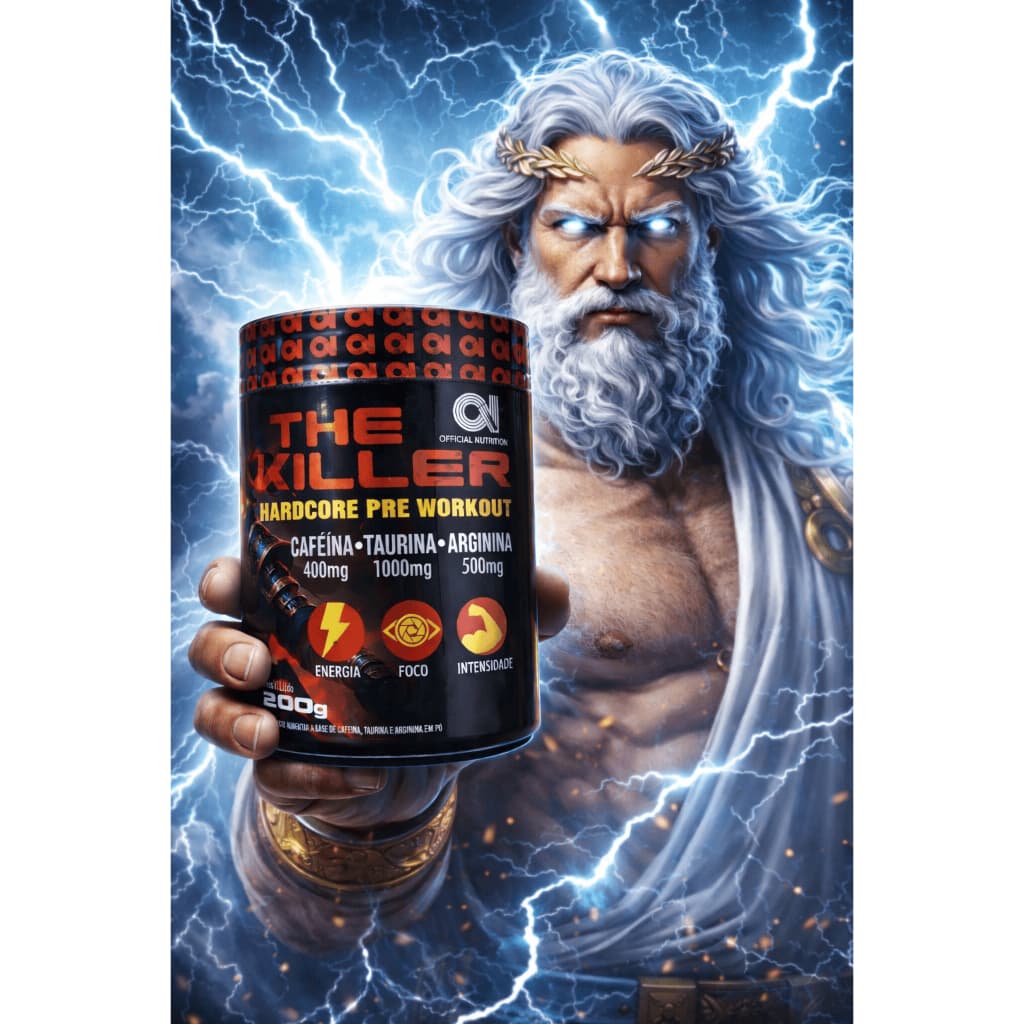 Pre treino Extra forte The Killers (400mg de cafeína)