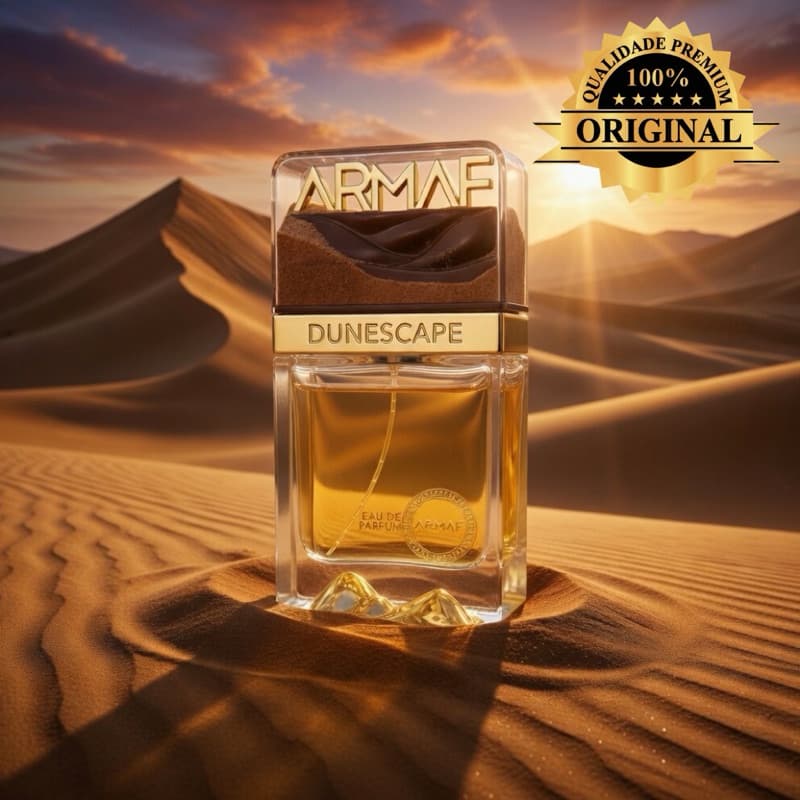 Perfume Armaf Dunescape Eau de Parfum 100ml Original Importado Masculino Unissex Árabe  Alta Fixação