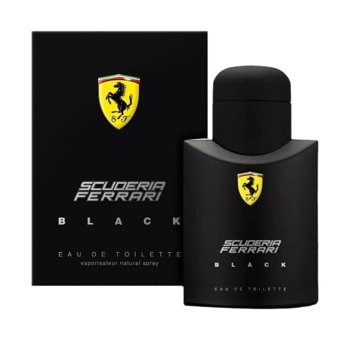 Perfume Ferrari Black Masculino 125ml EAU de Toilette Original Importado