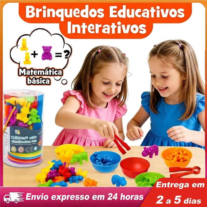 36peças+ Montessori Brinquedos animais de silicone Educacionais classificador infantil Brinquedos Pedagogicos